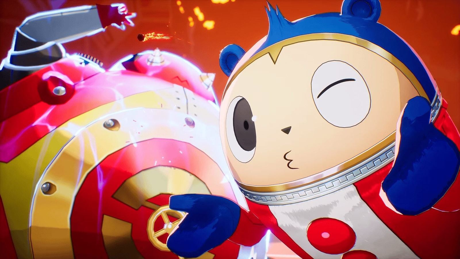 Teddie, el personaje con traje de oso de 'Persona 4 Revival'