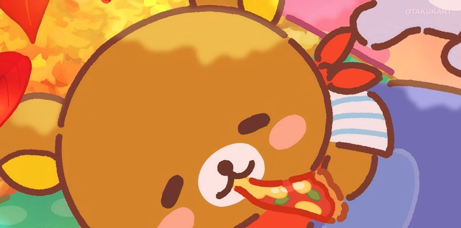 Rilakkuma, el oso de peluche de San-X, en una imagen de la nueva temporada